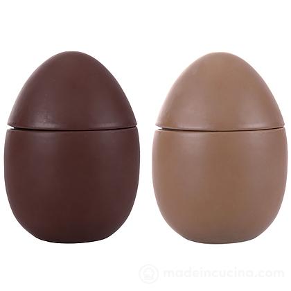 Set 2 contenitori caramelle grandi uovo Dolce Pasqua