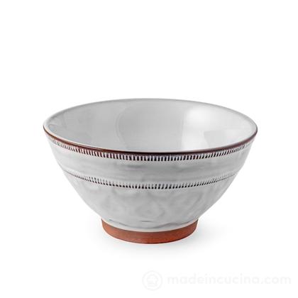 Set 3 insalatiere in terracotta smaltata Sintra cm 21