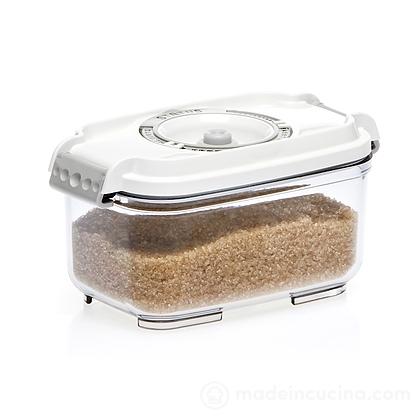 Contenitore rettangolare sottovuoto per alimenti in tritan