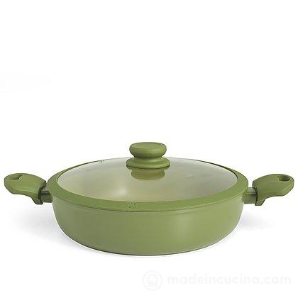 Tegame Antiaderente Per Induzione 24 Cm Connection Base Moneta - Del - 12