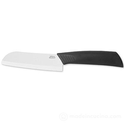 Coltello santoku con lama in ceramica bianca