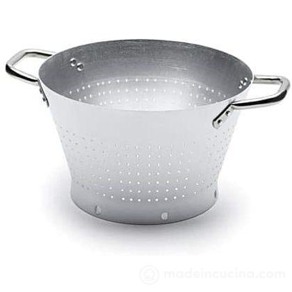 Scolapasta troncoconico in alluminio cm 45