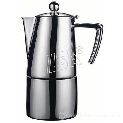 Caffettiera Slancio finitura satinata