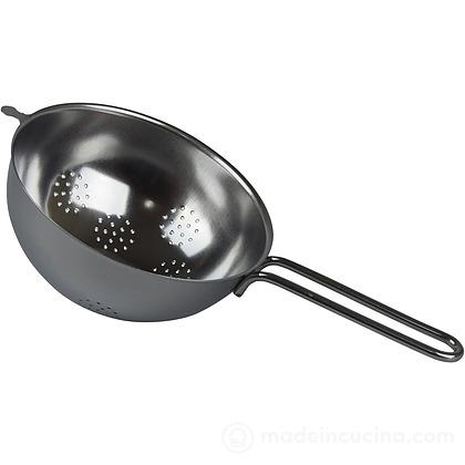 Velaze Scolapasta da cucina in acciaio inox, set di 3 pezzi scolapasta