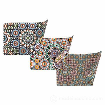 Set 6 tovagliette double face Marrakech cm 45x30