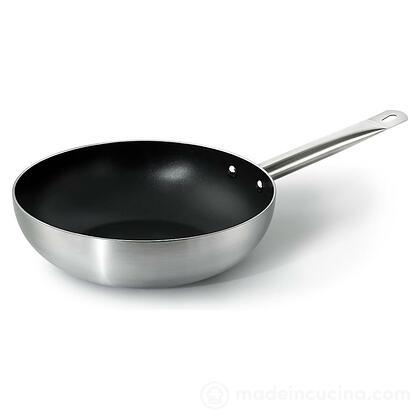 Padella wok in alluminio antiaderente Cucinart cm 30