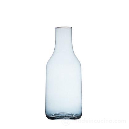 Bottiglia in vetro soffiato Diseguale blu