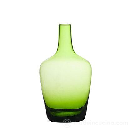 Bottiglia in vetro soffiato Diseguale verde