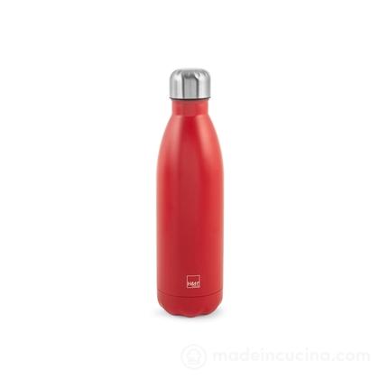 Bottiglia termica in acciaio inox rosso 0,5 litri