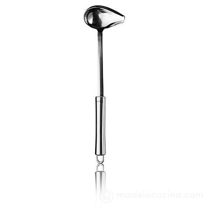 Mestolo Per Salsa In Acciaio Inox 28,3 Cm – Cucchiaio Con Beccuccio Versatore – Lavabile In Lavastoviglie