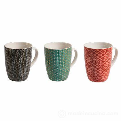 Set 3 tazze mug Geometric