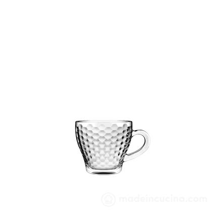 Set 6 tazzine da caffè in vetro Alisei