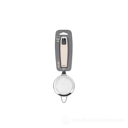 Colino in acciaio inox con manico in plastica Bicolor cm 8