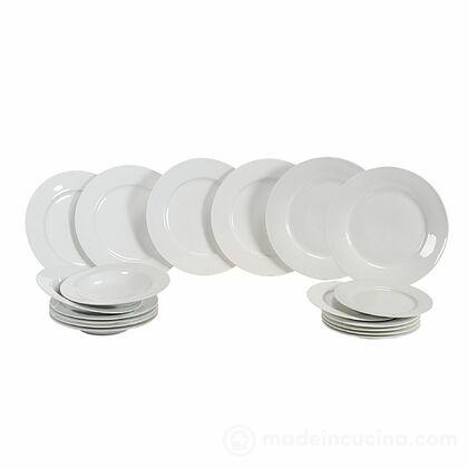 Servizio piatti 18 pz Simple White