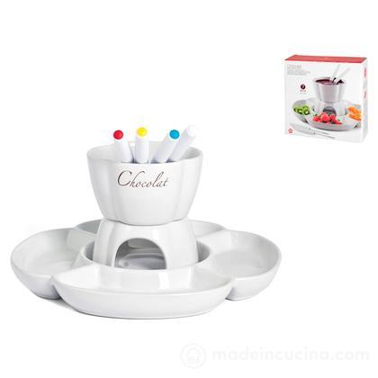 Servizio Fonduta Cioccolato 7 Pezzi