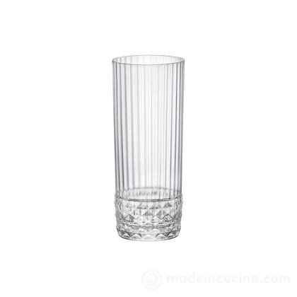 Confezione 6 Bicchieri Long drink America '20 S