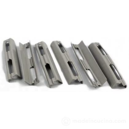 Kit 6 raschiatori lisci per macchina pasta