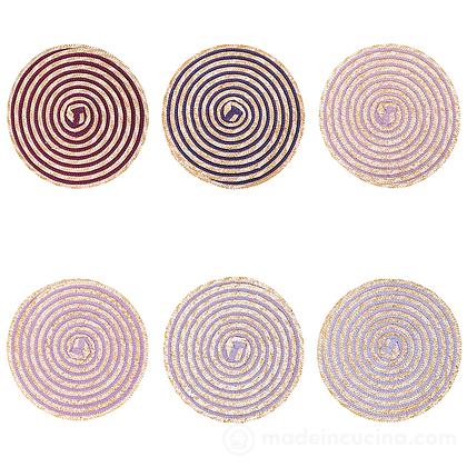 Set 6 tovagliette Spiral Provence cm 38