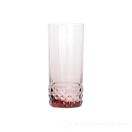 Set 6 Bicchieri Long Drink America '20 S Lilac Rose cl 40