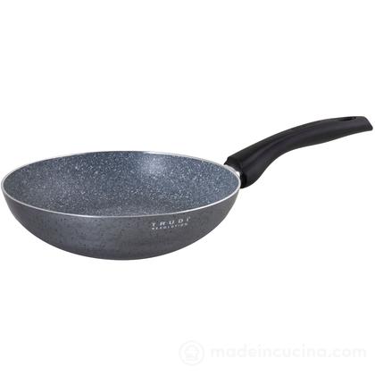 Padella saltapasta in alluminio antiaderente Trudi Revolution cm 28