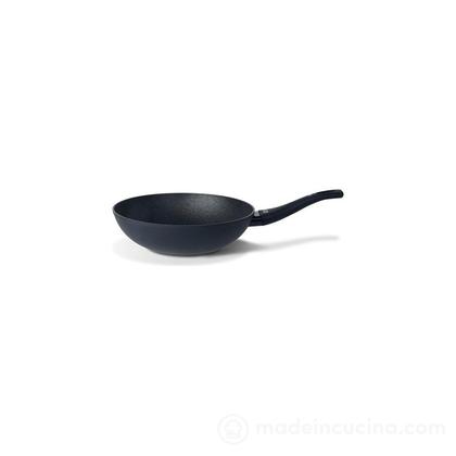 Wok in alluminio antiaderente Virtus cm 28