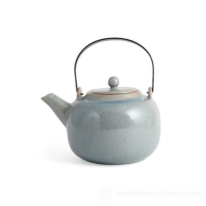Teiera in stoneware grigio con filtro 0,95 litri