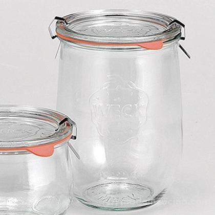 Vaso per sterilizzare con coperchio cm 10