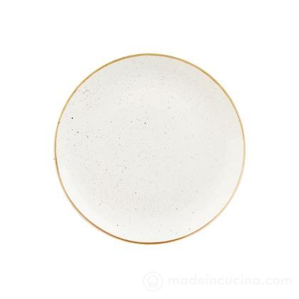 Piatto Piano Stonecast Barley White cm 29