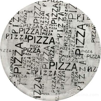 SATURN Piatto Pizza 31 White & Black (AZ)