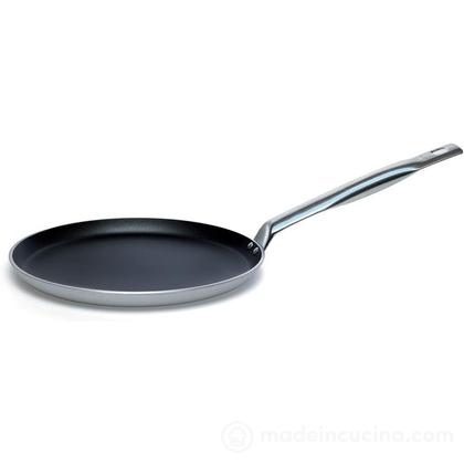 Padella crepes professionale in alluminio antiaderente cm 25