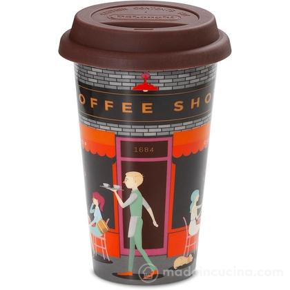 Tazza termica in ceramica Coffee Shop 300 ml