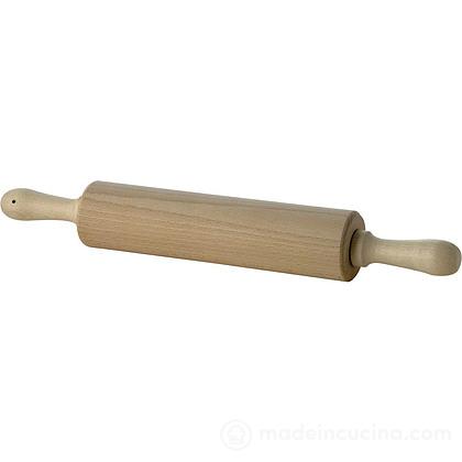Mattarello girevole in legno di faggio cm 45