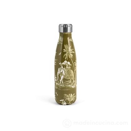Bottiglia termica in acciaio inox Indian Summer verde 500 ml