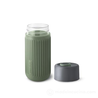 Thermos da viaggio in vetro borosilicato e silicone 340 ml