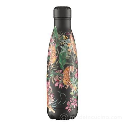 Bottiglia termica Tropical 3D Tiger in Jungle 500 ml