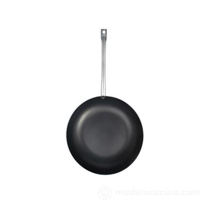Padella svasata alta professionale in alluminio antiaderente cm 45