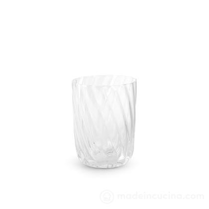 Set 6 bicchieri in vetro borosilicato trasparente Torsè cl 30