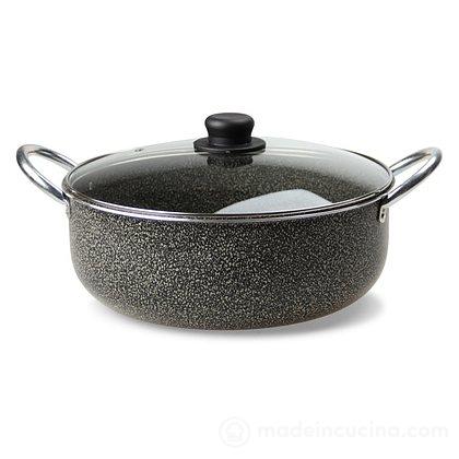 Casseruola fonda a due manici con coperchio Big Casseruola fonda a due manici con coperchio Big