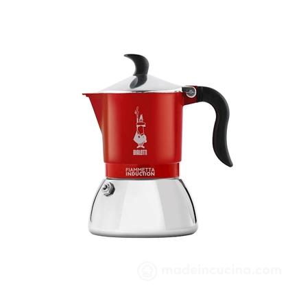 Caffettiera in alluminio con caldaia in acciaio Fiammetta Induction