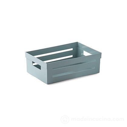 Cassetta multiuso impilabile Storage Box azzurro