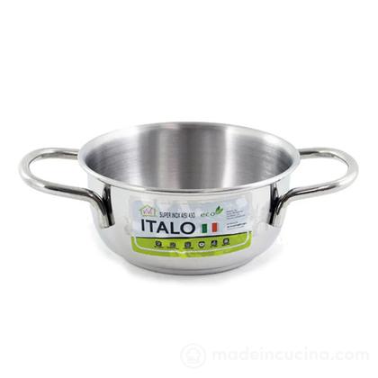 Casseruola fonda in acciaio inox Sacim Italo