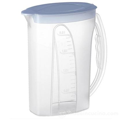 Caraffa con coperchio Fresh blu 2 litri