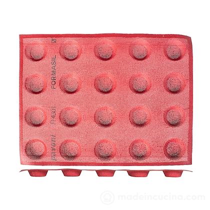 Stampo in silicone microforato forme coniche 20 posti cm 4,8 Formasil