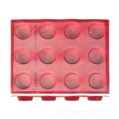 Stampo in silicone microforato forme coniche 12 posti cm 6,5 Formasil
