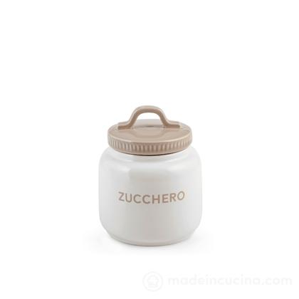Barattolo zucchero in ceramica con coperchio 0,75 litri