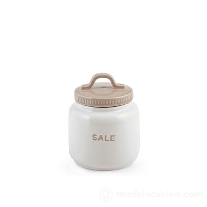 Barattolo sale in ceramica con coperchio 0,75 litri
