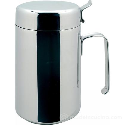 Oliera in acciaio inox con dosatore salvagoccia