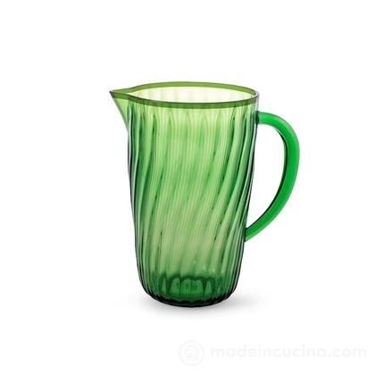 Brocca in acrilico verde 2,4 litri