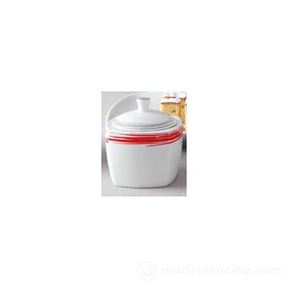 Zuccheriera Ceramica Con Coperchio 283g | WAIT FLY | Contenitore Per Zucchero E Spezie | Idea Regalo Per Cucina