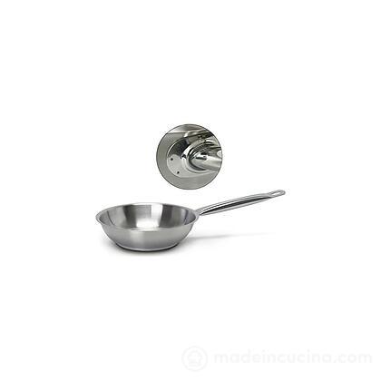 Padella in acciaio inox spazzolato cm 36 Serie 9000